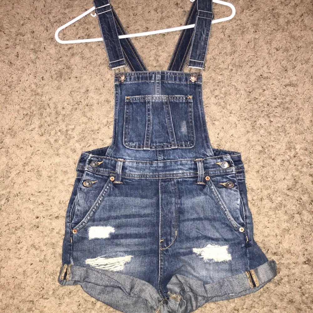 Overalls shorts